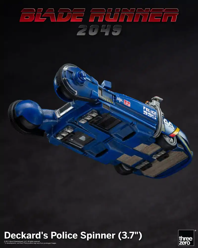 Blade Runner 2049 Vehicle Deckard's Police Spinner 10 cm fotografii produktu