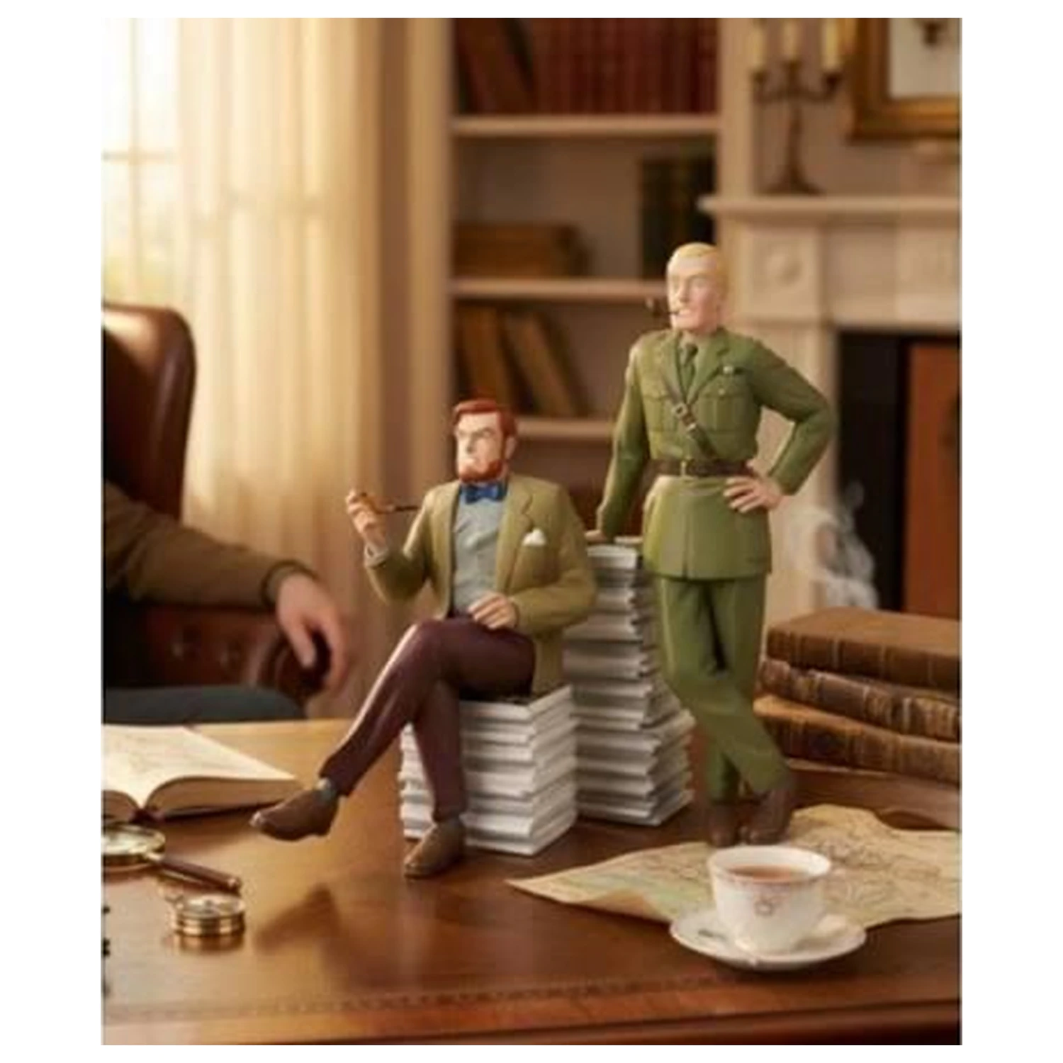 Figurka Blake et Mortimer albums Pile 25 cm fotografii produktu