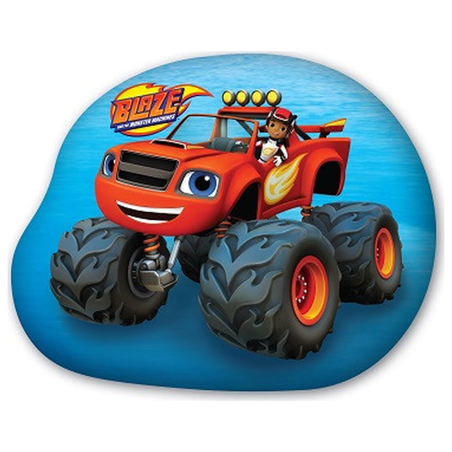 Blaze and the Monster Machines Turbo Wheels Tvarovaný polštář, Dekorační polštář fotografii produktu
