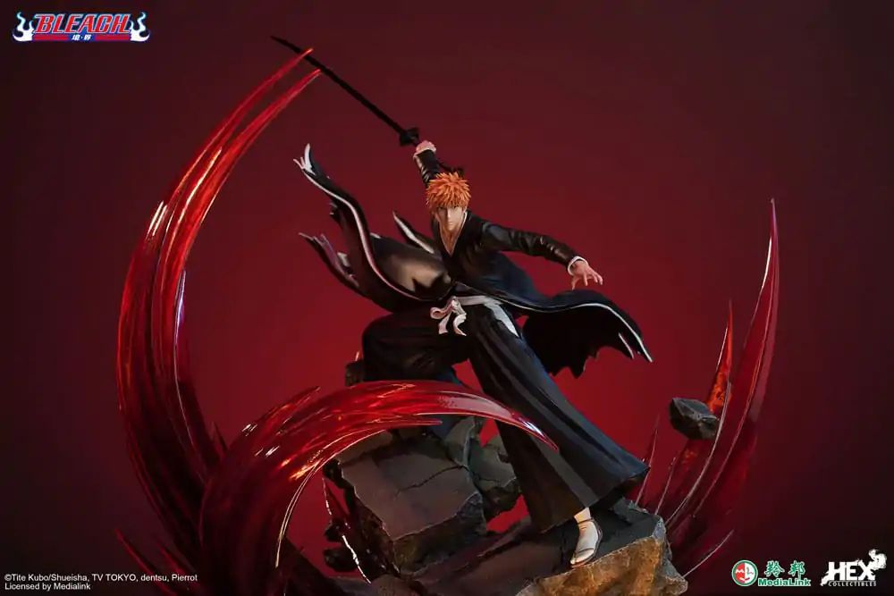 Bleach Elite Dynamická socha 1/6 Ichigo Kurosaki 51 cm fotografii produktu