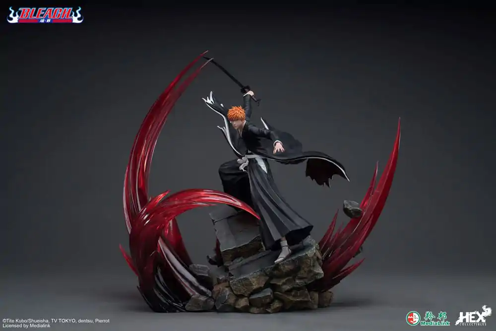 Bleach Elite Dynamická socha 1/6 Ichigo Kurosaki 51 cm fotografii produktu