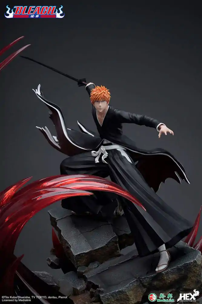 Bleach Elite Dynamická socha 1/6 Ichigo Kurosaki 51 cm fotografii produktu