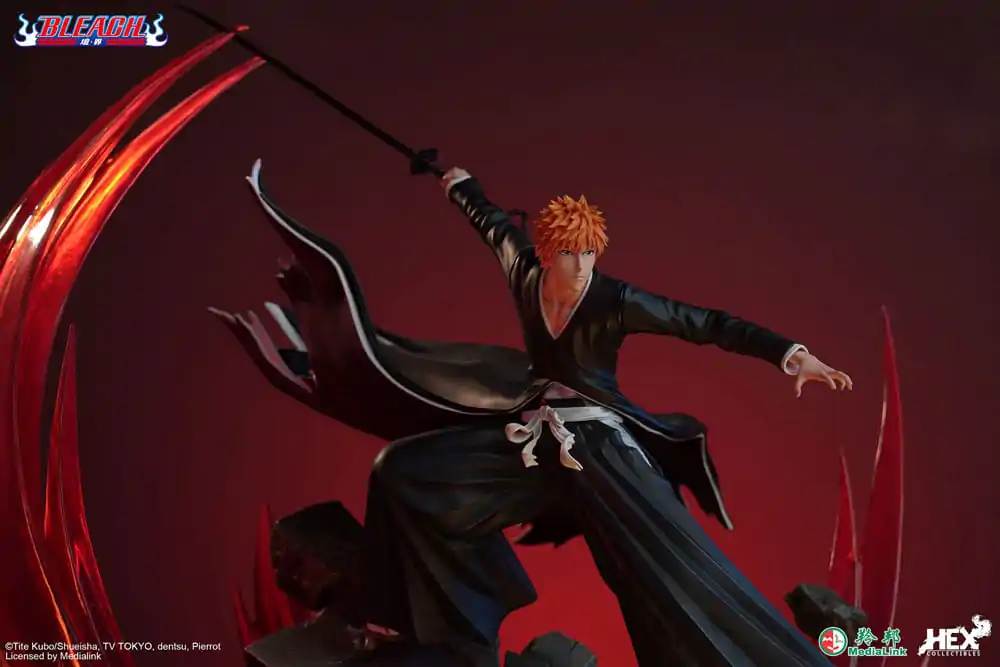 Bleach Elite Dynamická socha 1/6 Ichigo Kurosaki 51 cm fotografii produktu