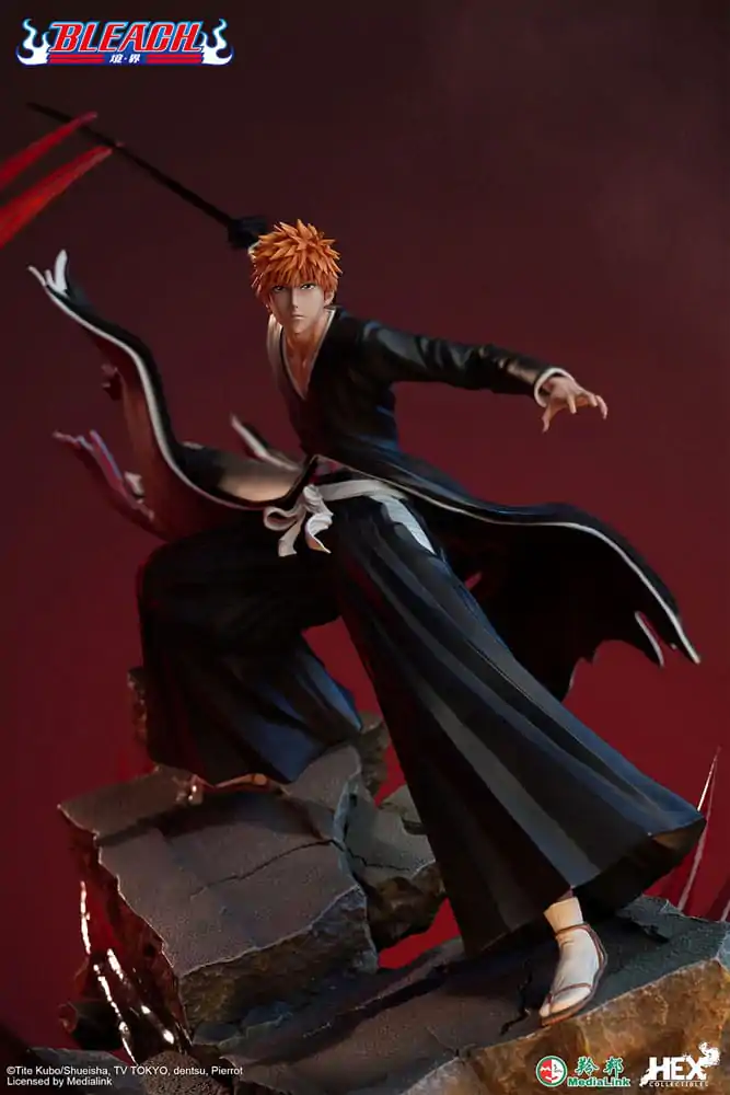Bleach Elite Dynamická socha 1/6 Ichigo Kurosaki 51 cm fotografii produktu