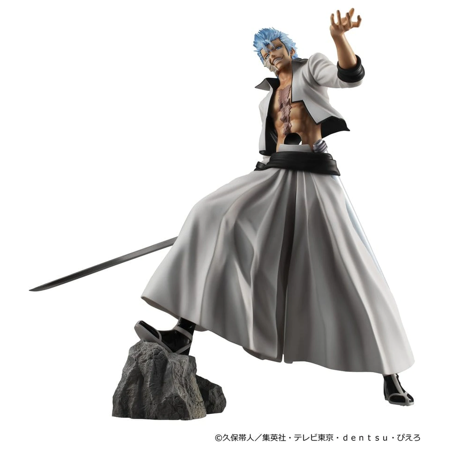 Bleach G.E.M. Series PVC Figurka Grimmjow Jaegerjaquez 25 cm (Opakovat) fotografii produktu