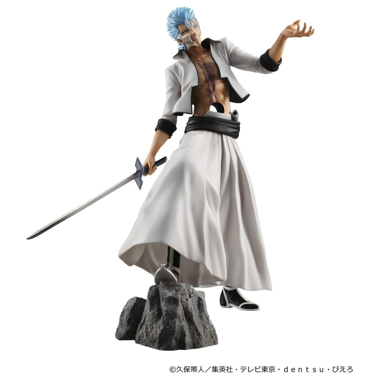 Bleach G.E.M. Series PVC Figurka Grimmjow Jaegerjaquez 25 cm (Opakovat) fotografii produktu