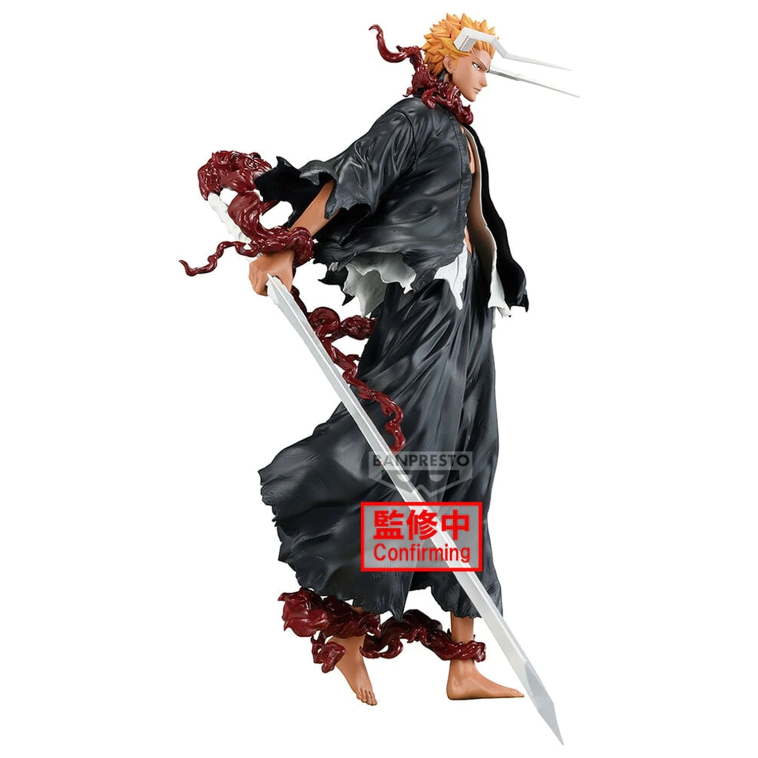 Bleach Maximatic Ichigo Kurosaki Blood Chains figurka 23cm fotografii produktu