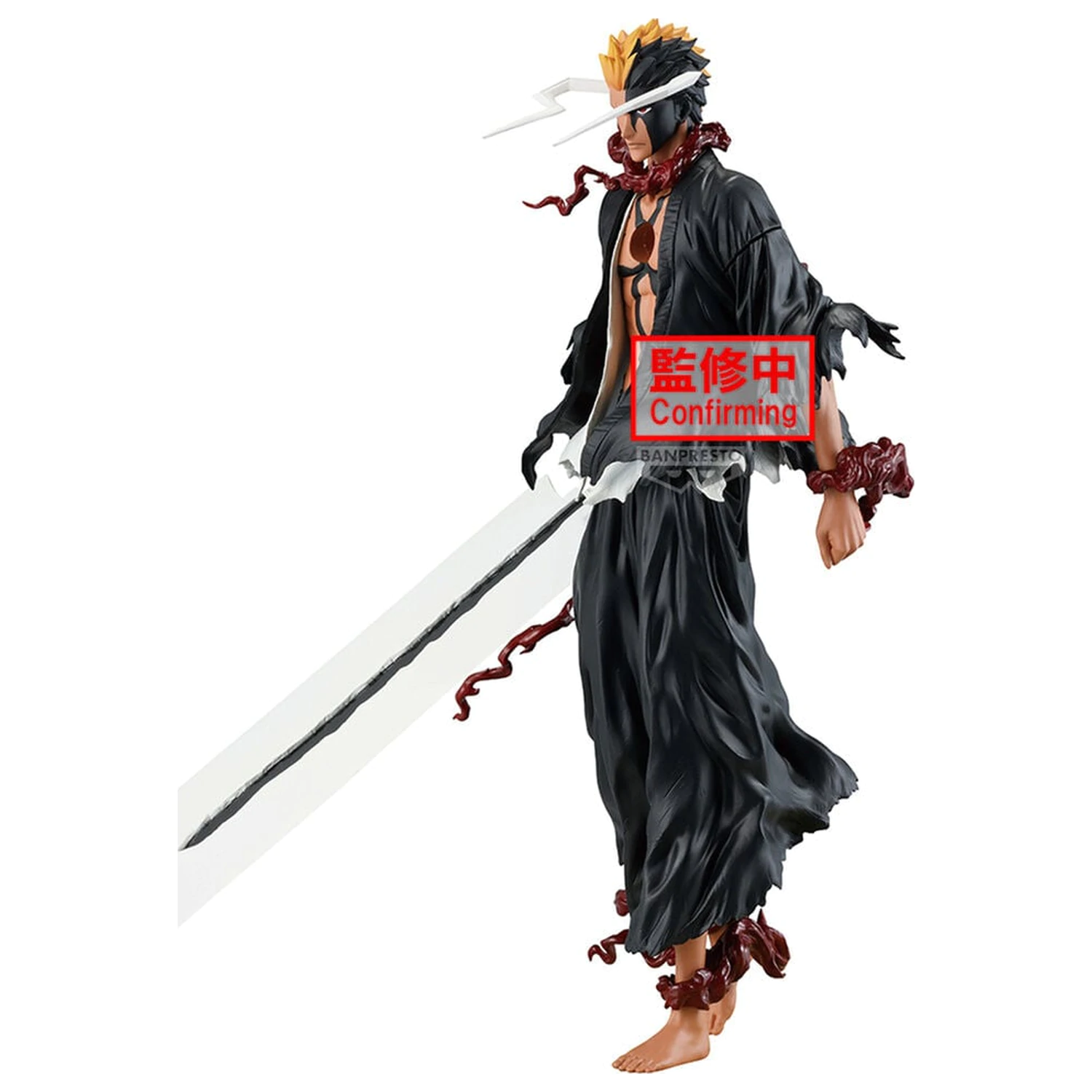 Bleach Maximatic Ichigo Kurosaki Blood Chains figurka 23cm fotografii produktu