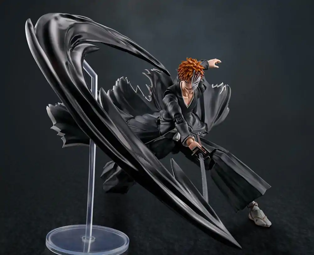 Bleach S.H. Figuarts Akční figurka Ichigo Kurosaki Getsugatensho 15 cm fotografii produktu