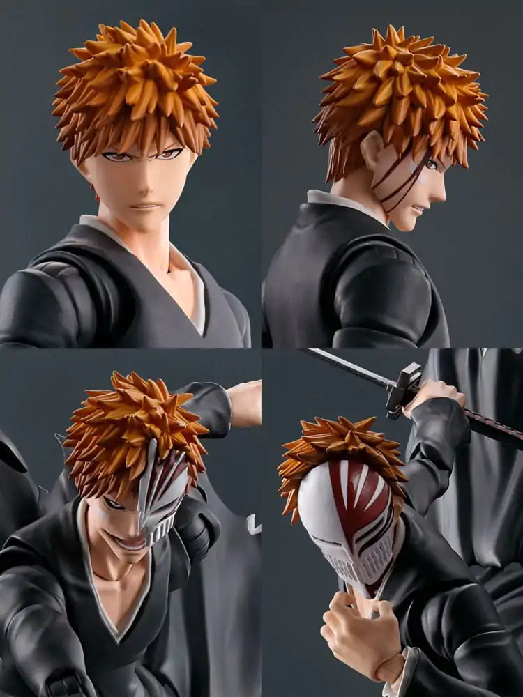 Bleach S.H. Figuarts Akční figurka Ichigo Kurosaki Getsugatensho 15 cm fotografii produktu