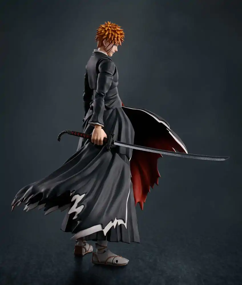 Bleach S.H. Figuarts Akční figurka Ichigo Kurosaki Getsugatensho 15 cm fotografii produktu