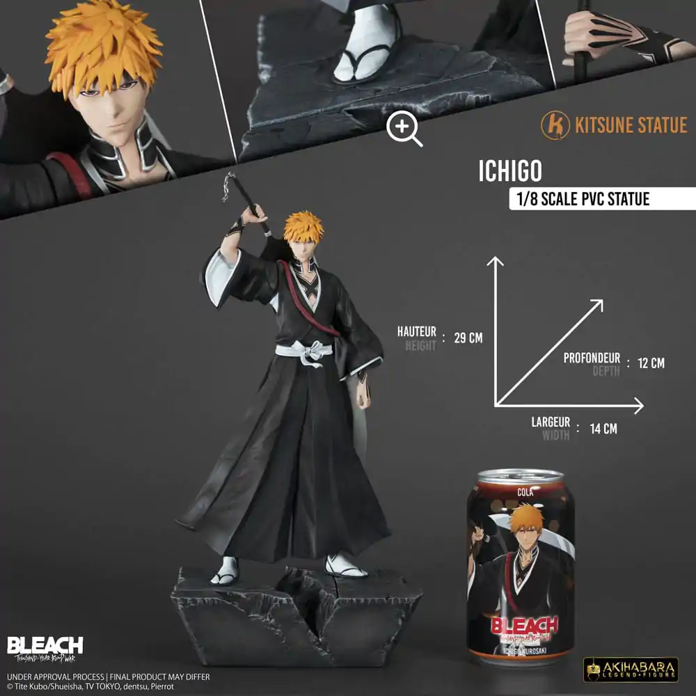 Bleach: Thousand-Year Blood War figurka PVC socha 1/8 Ichigo 29 cm fotografii produktu