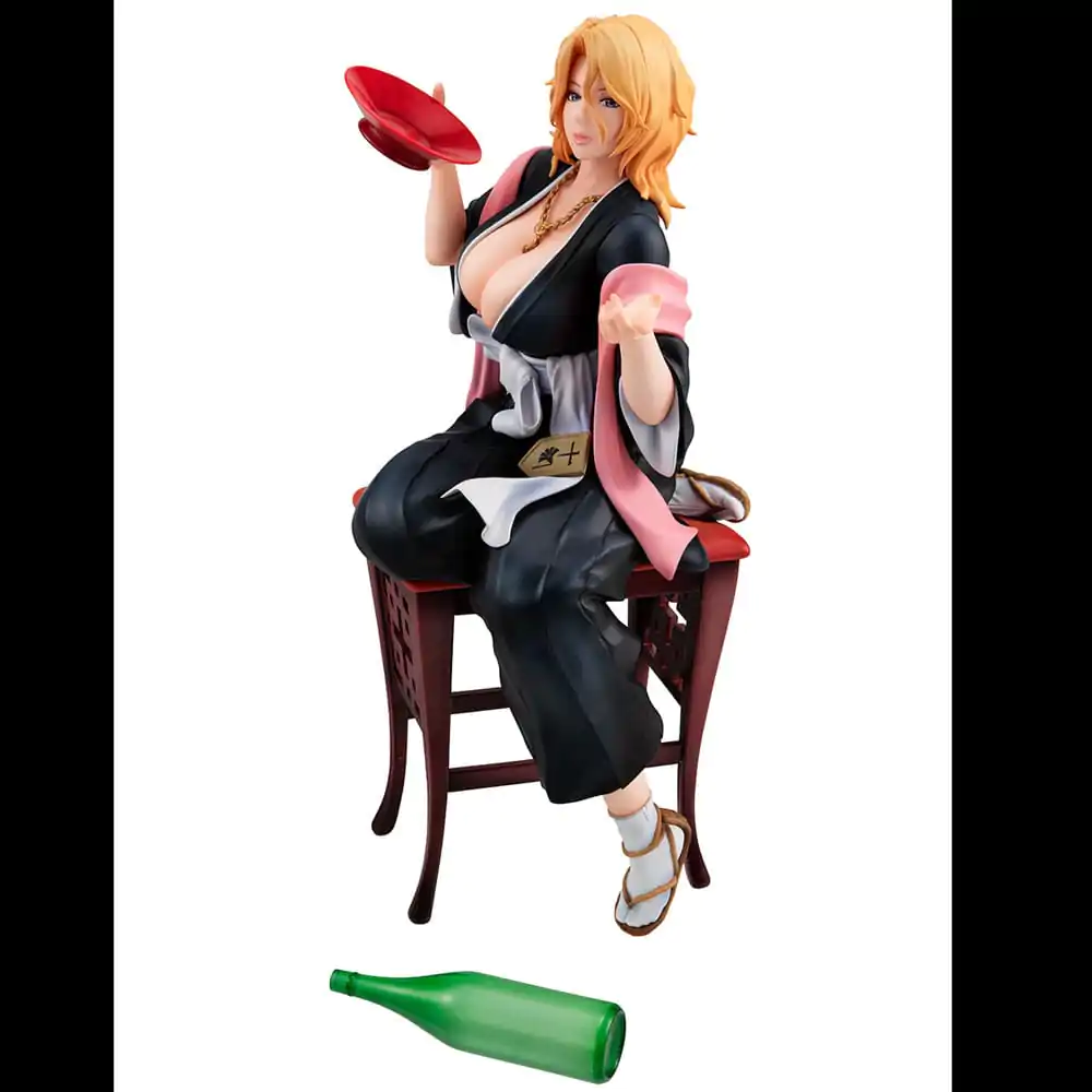 Bleach: Thousand-Year Blood War G.E.M. Series PVC socha Rangiku Matsumoto Tipsy verze 19 cm fotografii produktu