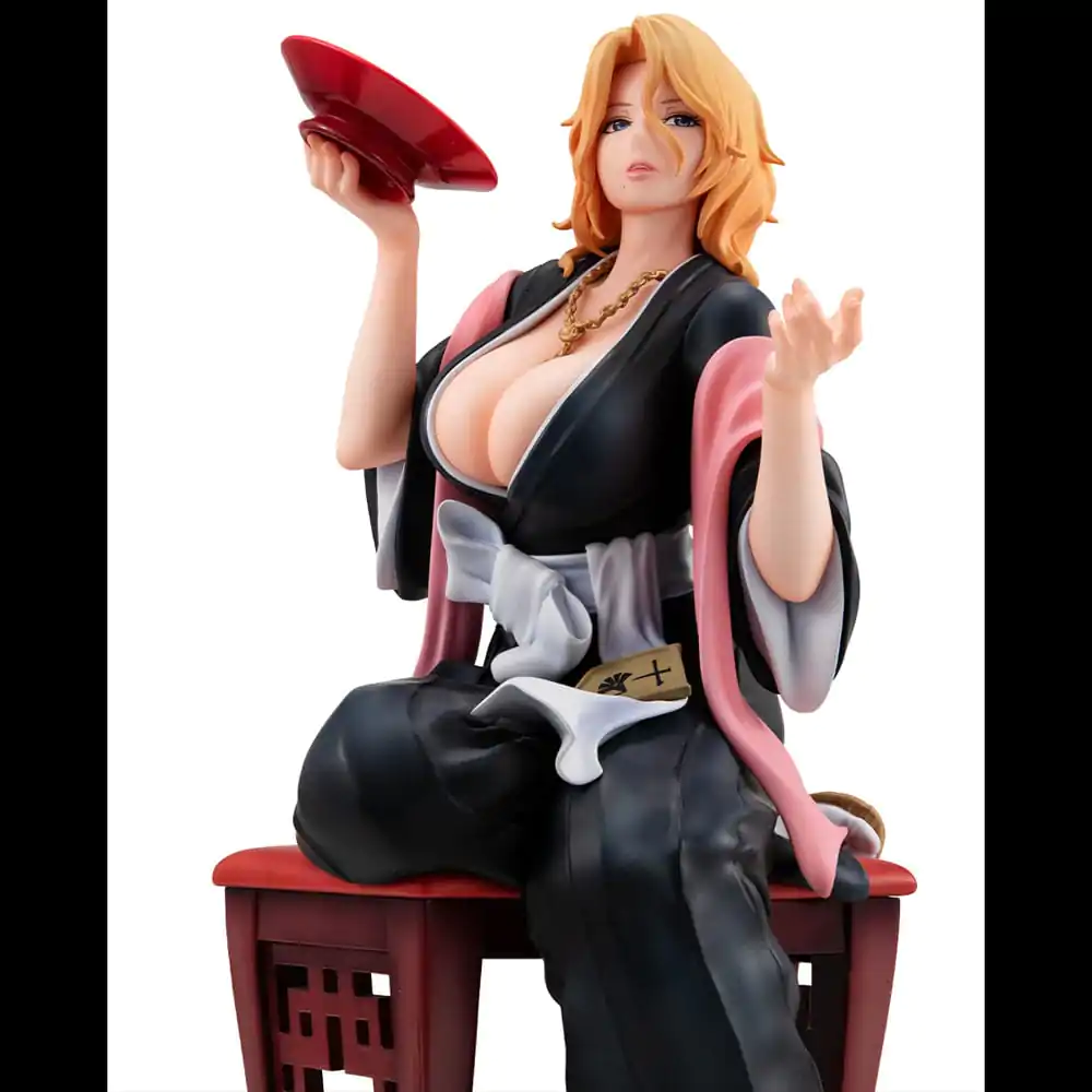 Bleach: Thousand-Year Blood War G.E.M. Series PVC socha Rangiku Matsumoto Tipsy verze 19 cm fotografii produktu