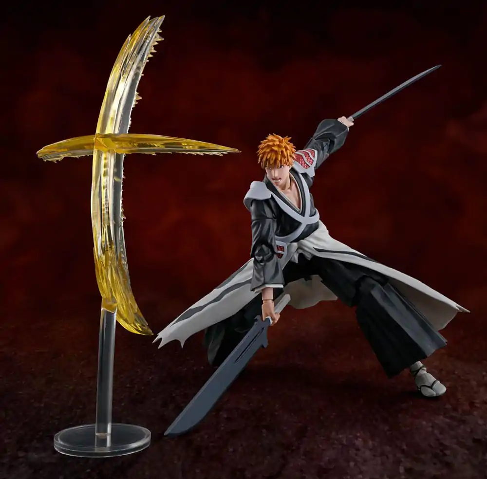Bleach: Thousand-Year Blood War S.H. Figuarts akční figurka Ichigo Kurosaki Dual Zangetsu 16 cm fotografii produktu