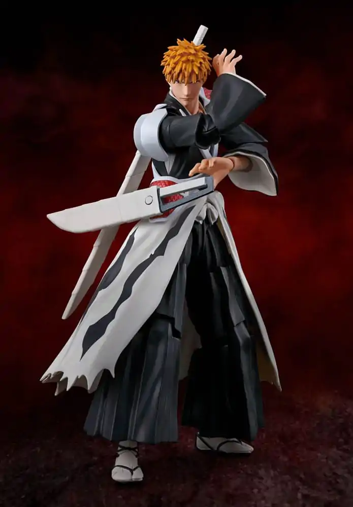Bleach: Thousand-Year Blood War S.H. Figuarts akční figurka Ichigo Kurosaki Dual Zangetsu 16 cm fotografii produktu
