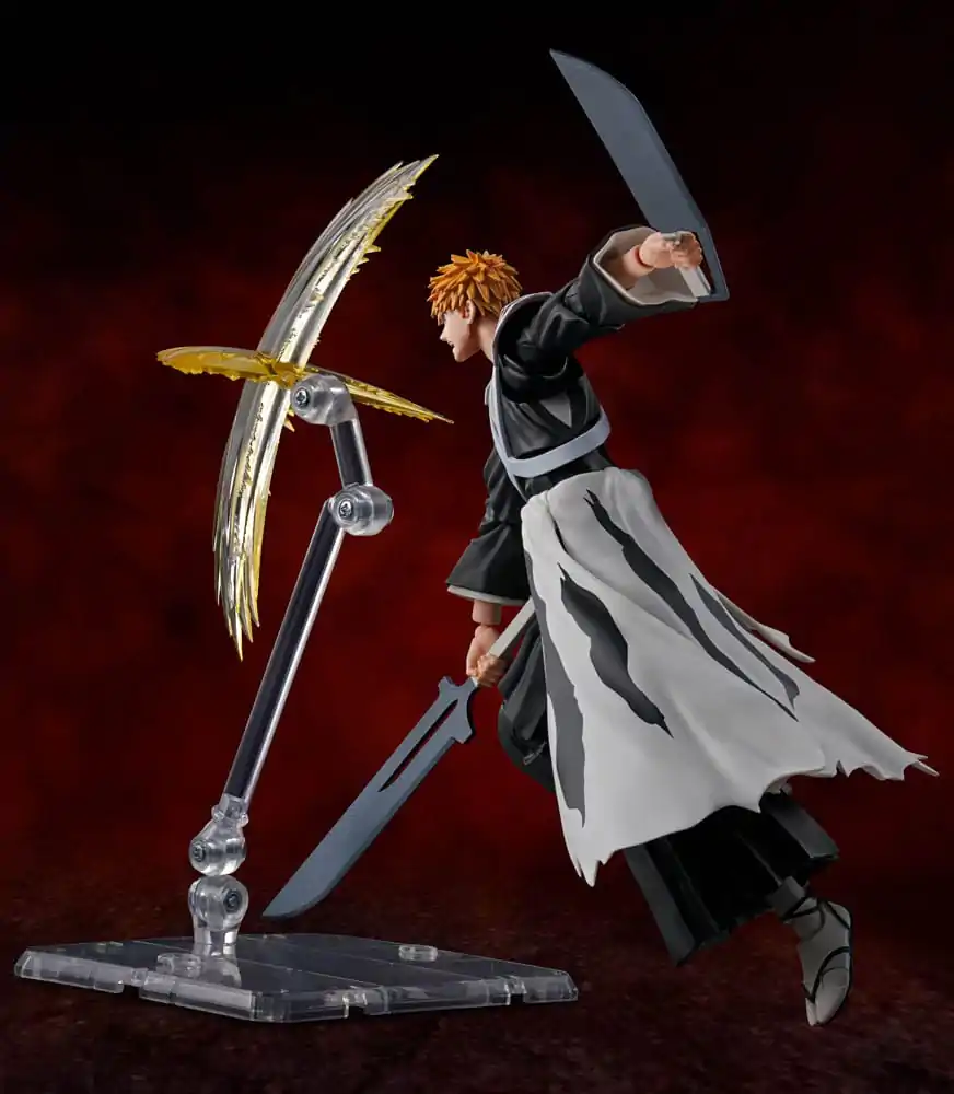 Bleach: Thousand-Year Blood War S.H. Figuarts akční figurka Ichigo Kurosaki Dual Zangetsu 16 cm fotografii produktu