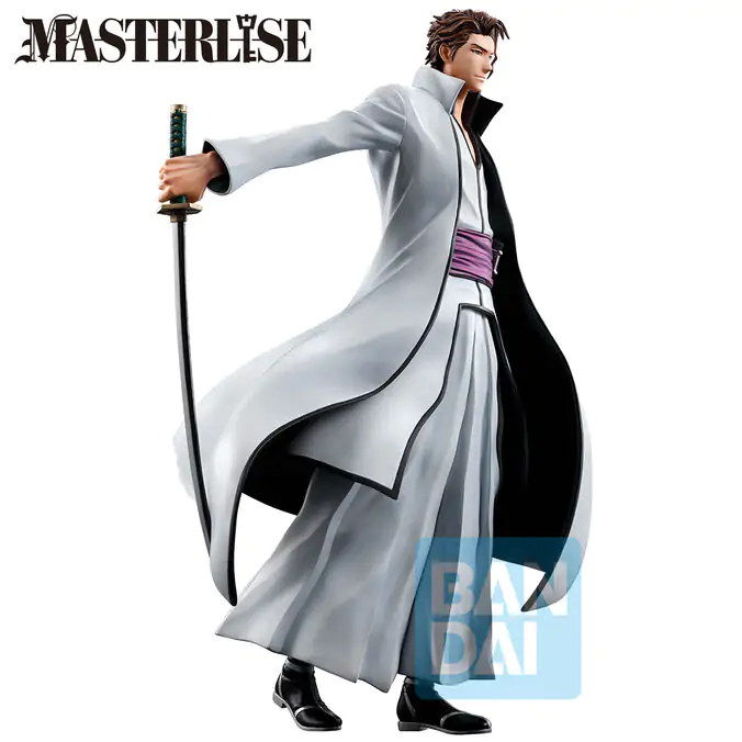 Bleach Thousand Year Blood War Sosuke Aizen Stirring Souls Vol.1 Ichibansho figurka 25 cm fotografii produktu
