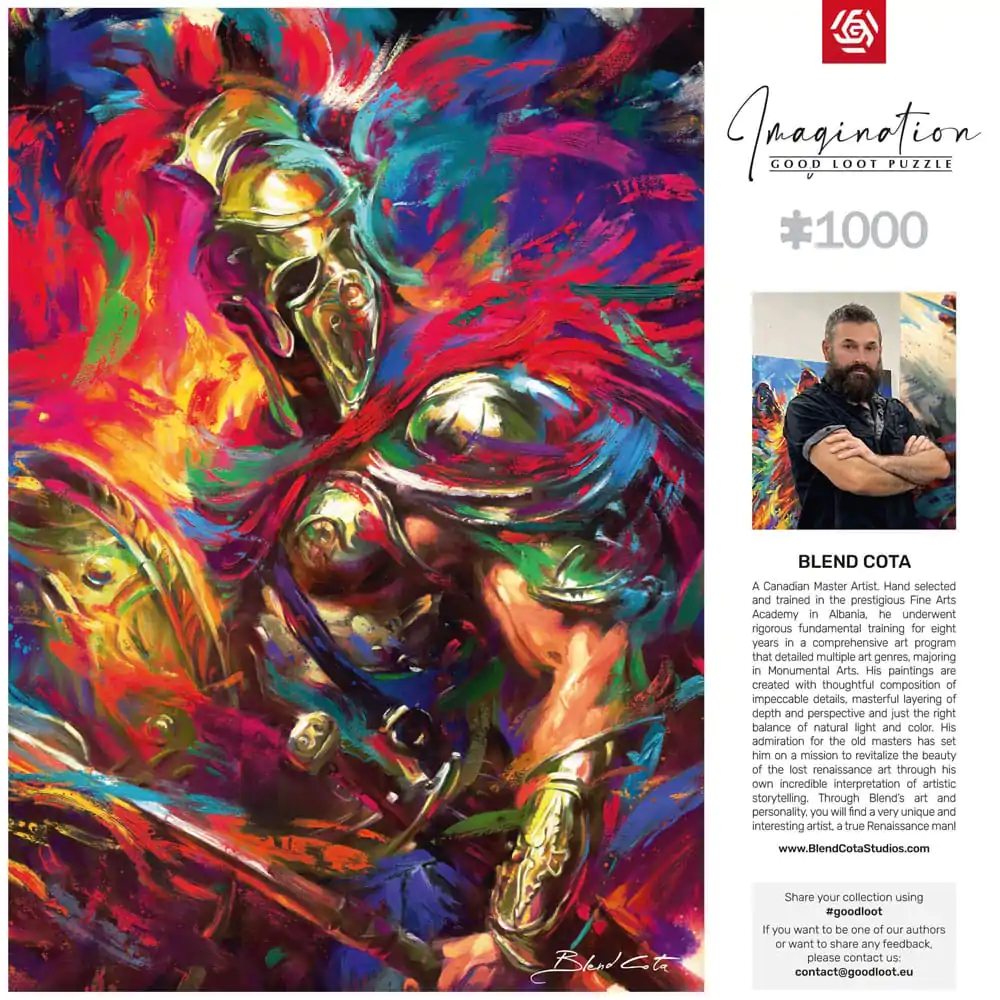 Blend Cota puzzle The Illyrian Warrior (1000 dílků) fotografii produktu
