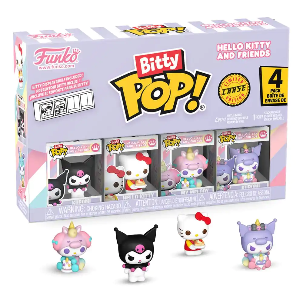 Bitty Funko POP Hello Kitty and Friends vinylová figurka 4-Pack Kuromi fotografii produktu