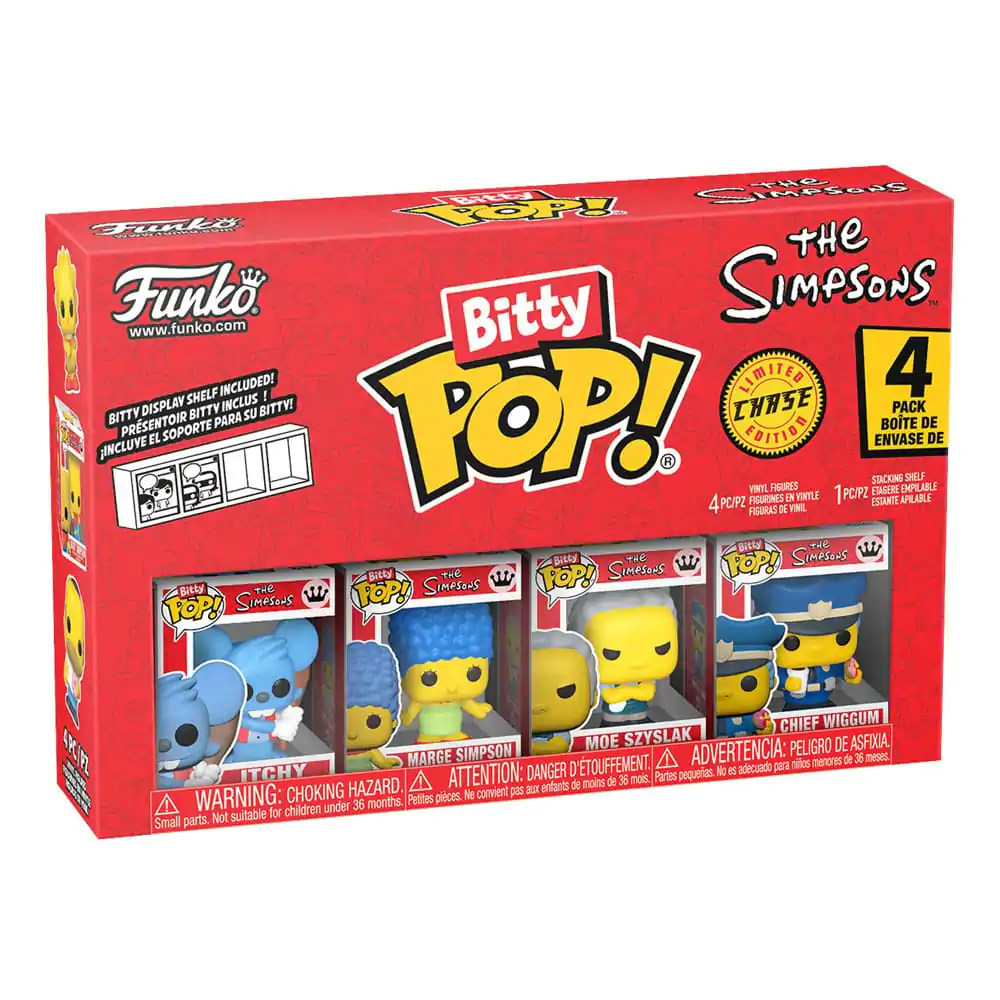 Bitty Funko POP The Simpsons Vinylová figurka 4-Pack Itchy fotografii produktu