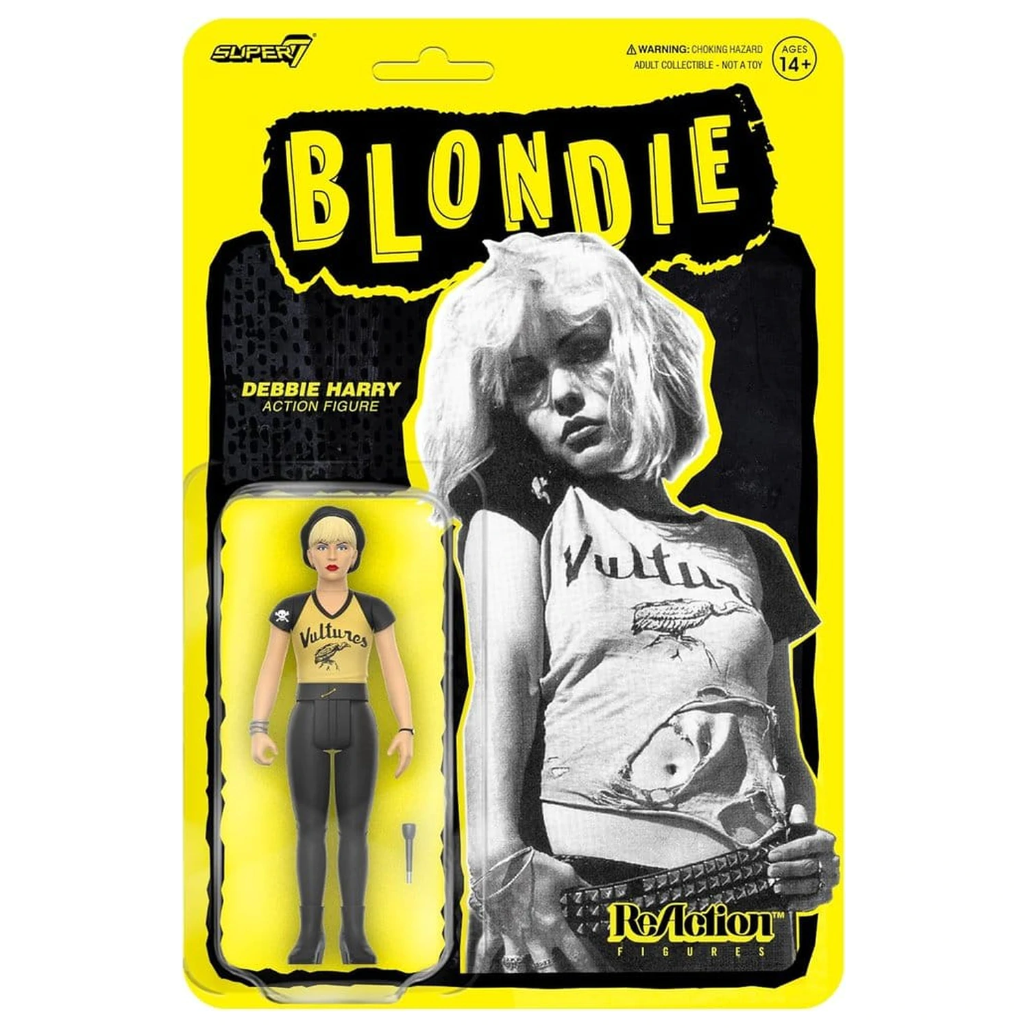 Blondie ReAction akční figurka Wave 02 Debbie Harry Vultures fotografii produktu