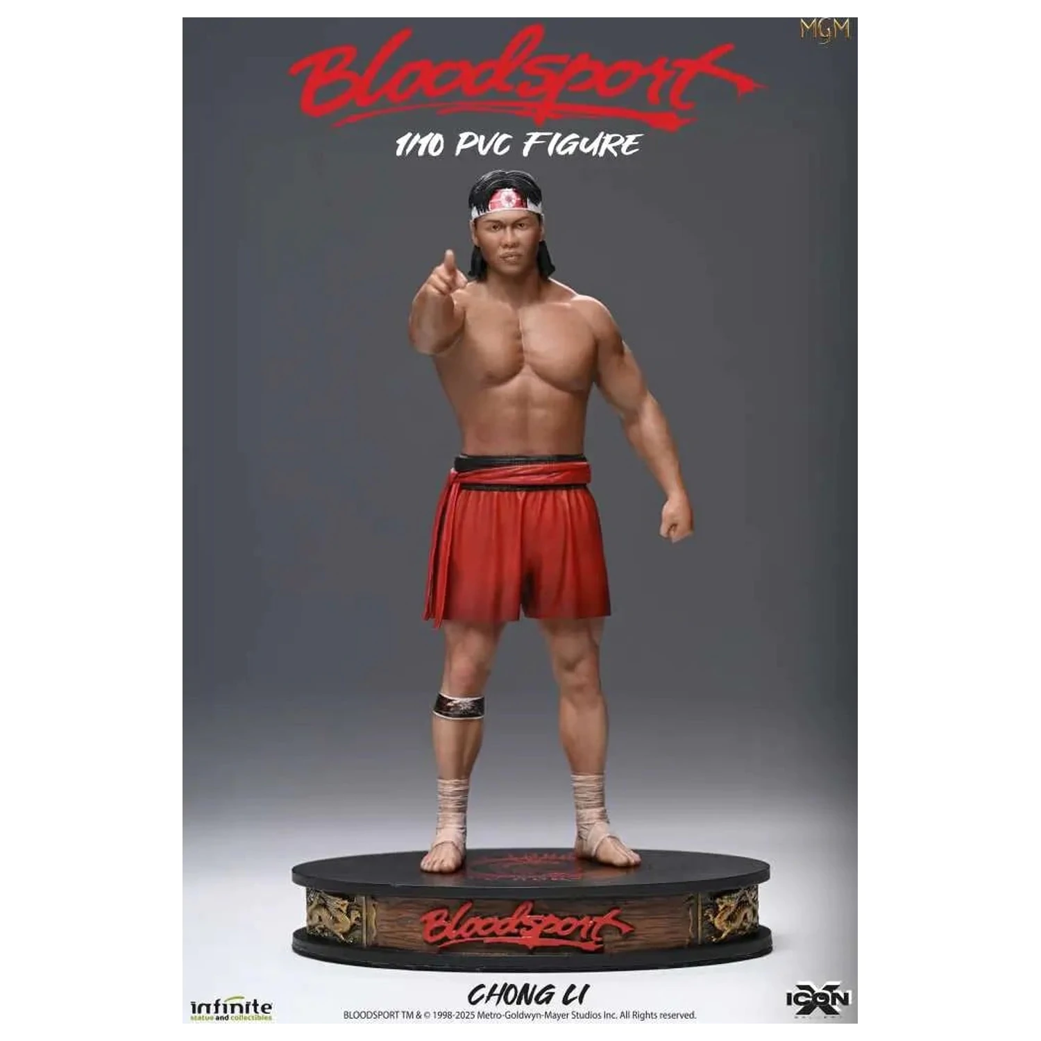 Bloodsport Chong Li Figure 1/10 Icon X 19,8 cm fotografii produktu