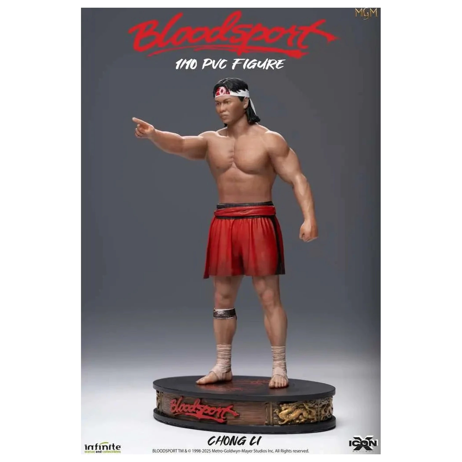 Bloodsport Chong Li Figure 1/10 Icon X 19,8 cm fotografii produktu