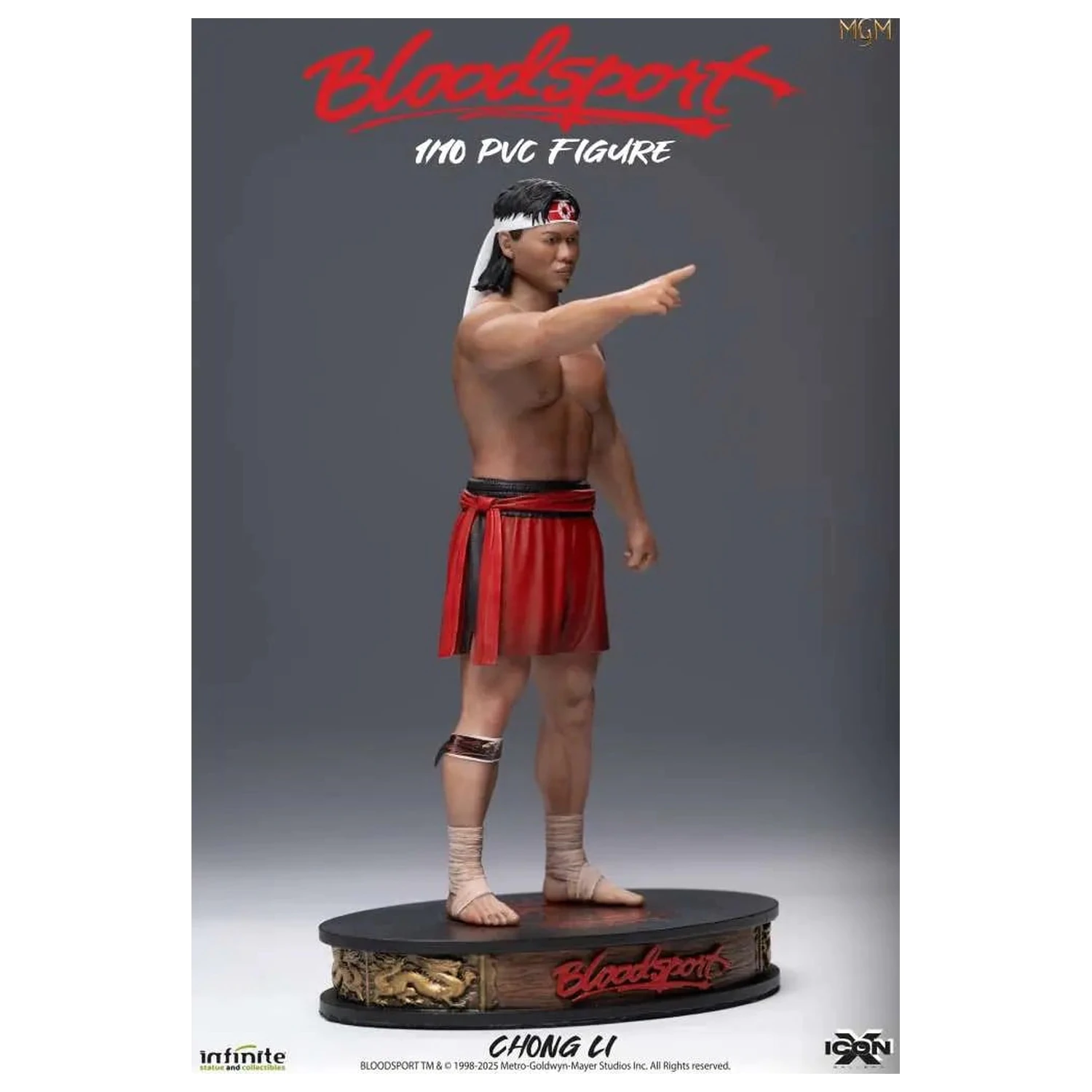 Bloodsport Chong Li Figure 1/10 Icon X 19,8 cm fotografii produktu