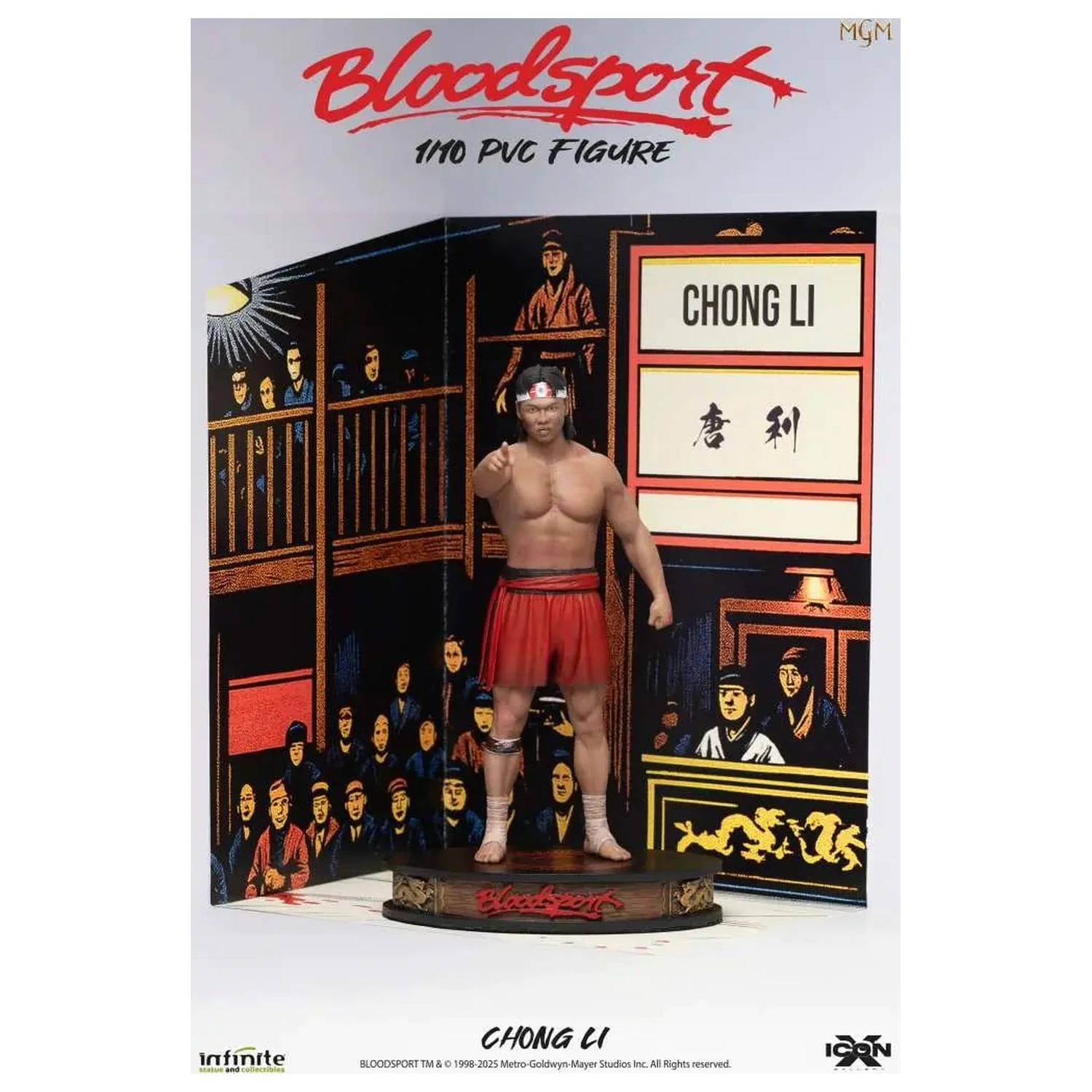 Bloodsport Chong Li Figure 1/10 Icon X 19,8 cm fotografii produktu