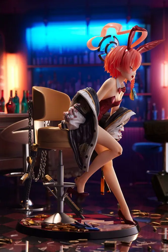 Blue Archive PVC socha 1/7 Neru Mikamo Bunny Girl Ver. 25 cm fotografii produktu