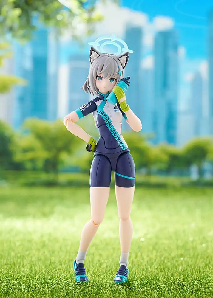 Blue Archive Figma akční figurka Shiroko Sunaookami Cycling 15 cm fotografii produktu