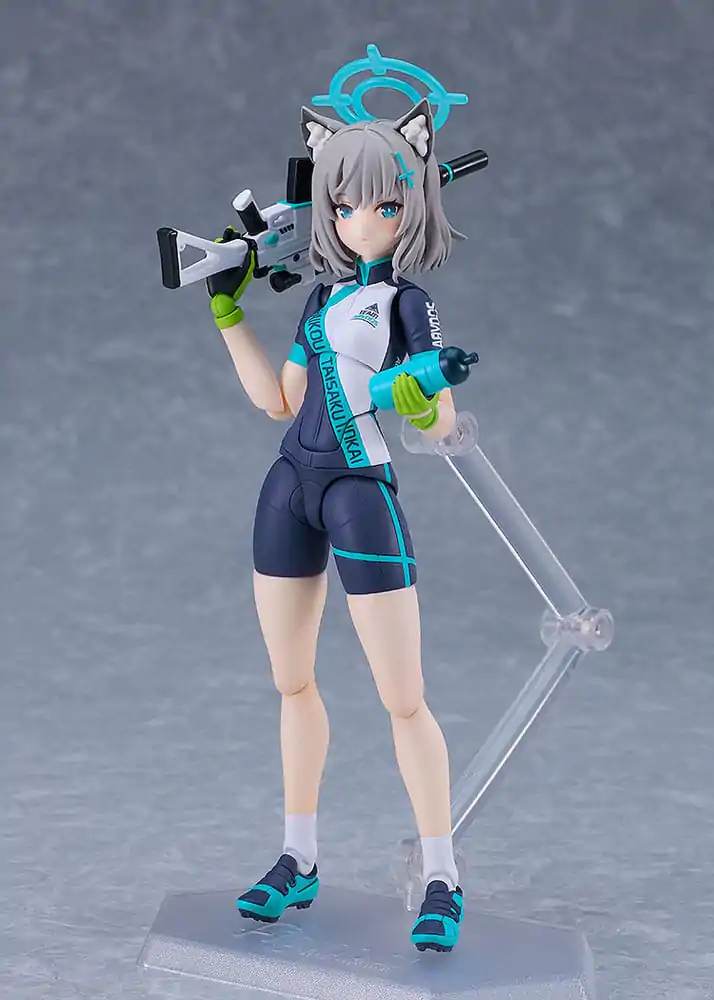 Blue Archive Figma akční figurka Shiroko Sunaookami Cycling 15 cm fotografii produktu