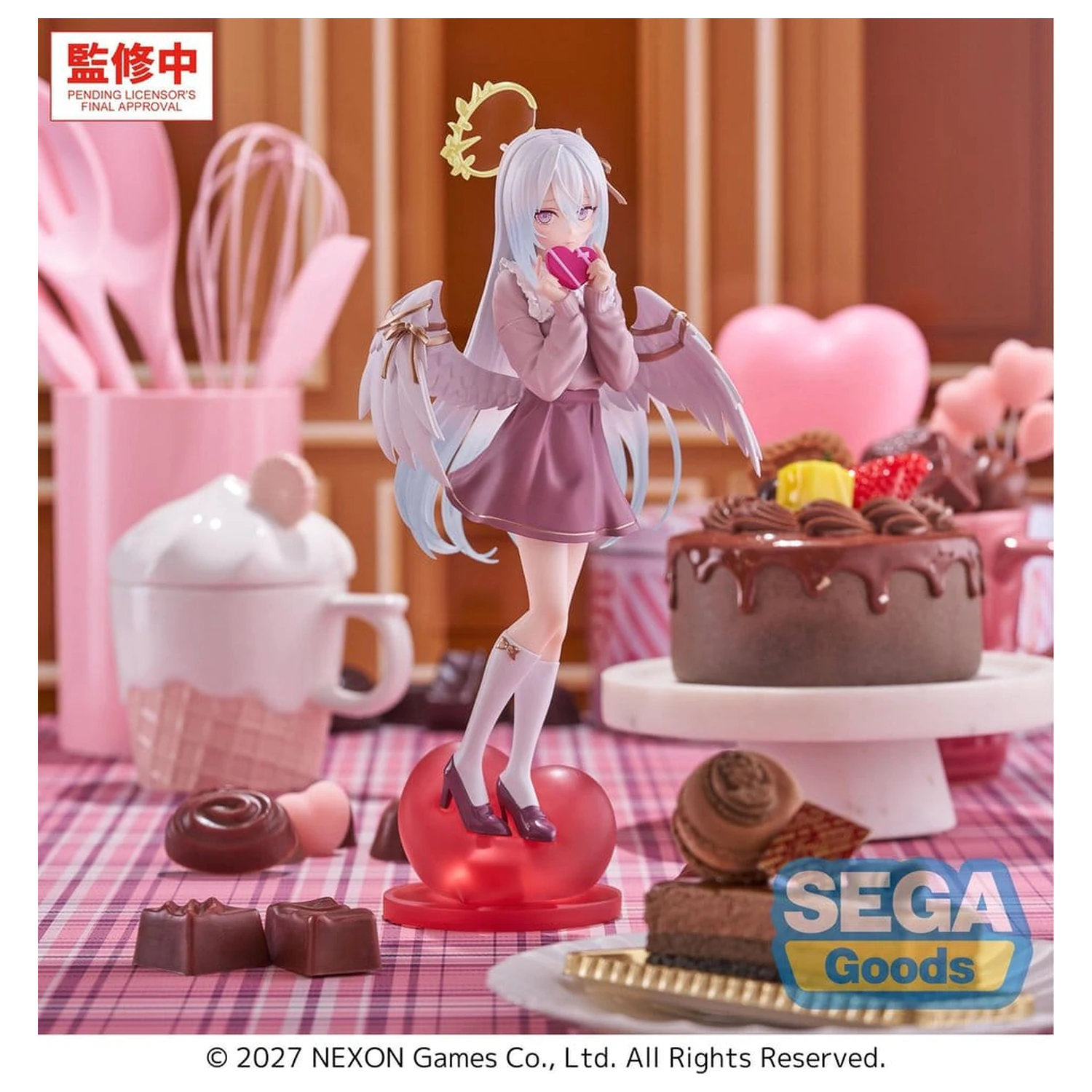 Blue Archive XStellar PVC figurka Azusa Happy Valentine!! 21 cm fotografii produktu