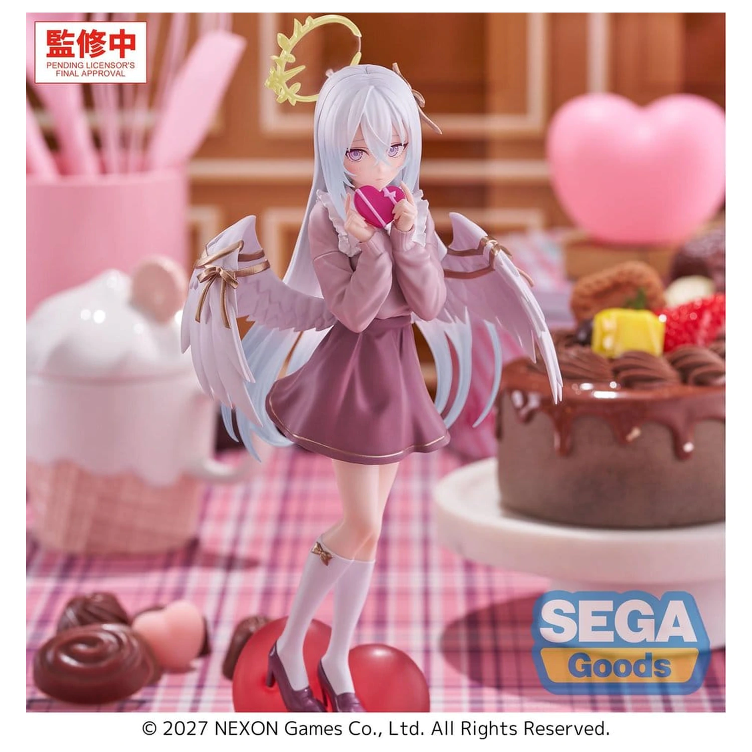 Blue Archive XStellar PVC figurka Azusa Happy Valentine!! 21 cm fotografii produktu
