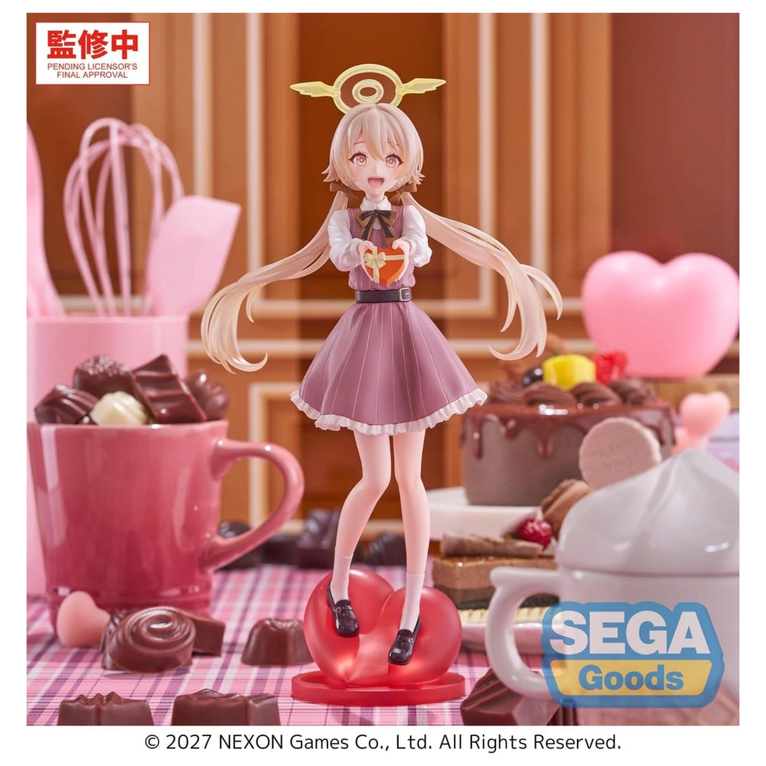 Blue Archive XStellar PVC figurka Hifumi Happy Valentine!! 22 cm fotografii produktu