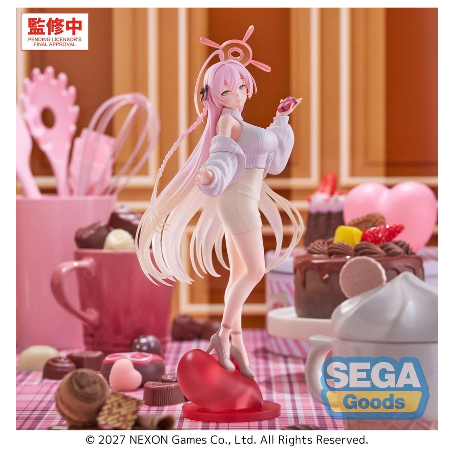 Blue Archive XStellar PVC Figurka Hanako Happy Valentine!! 25 cm fotografii produktu