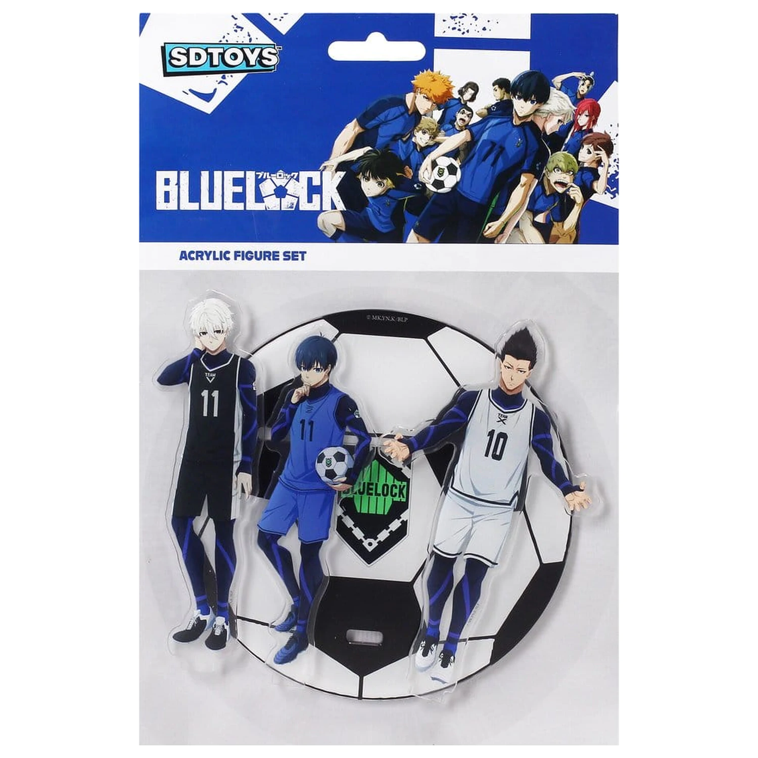 Blue Lock Akrylové figurky Sada 15 cm fotografii produktu