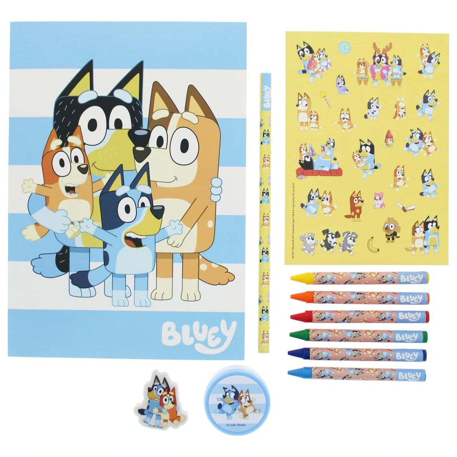 Bluey 11dílná papírnická sada fotografii produktu