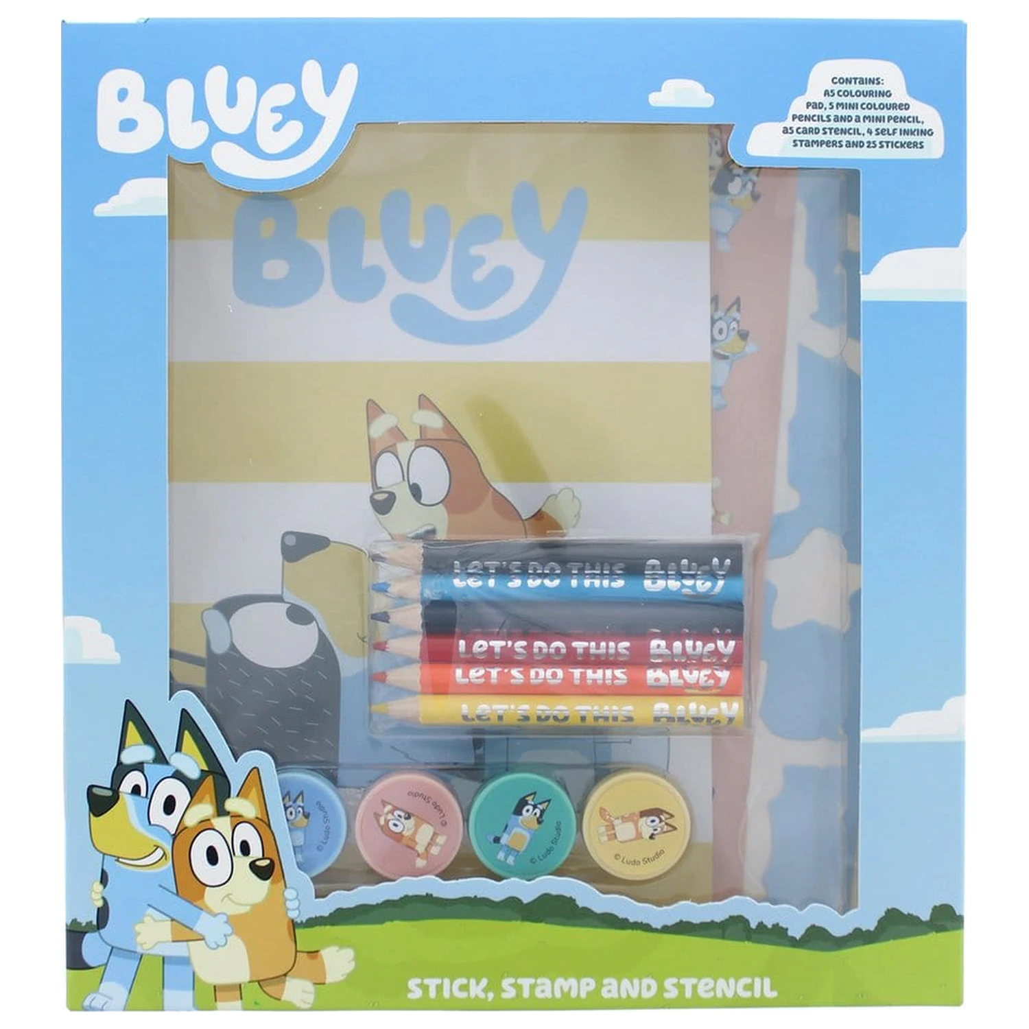 Bluey 14dílná kreativní sada na vybarvování fotografii produktu