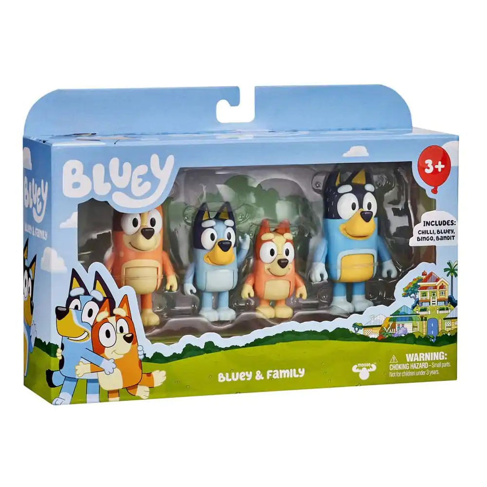 Bluey Akční figurky 4-Pack fotografii produktu