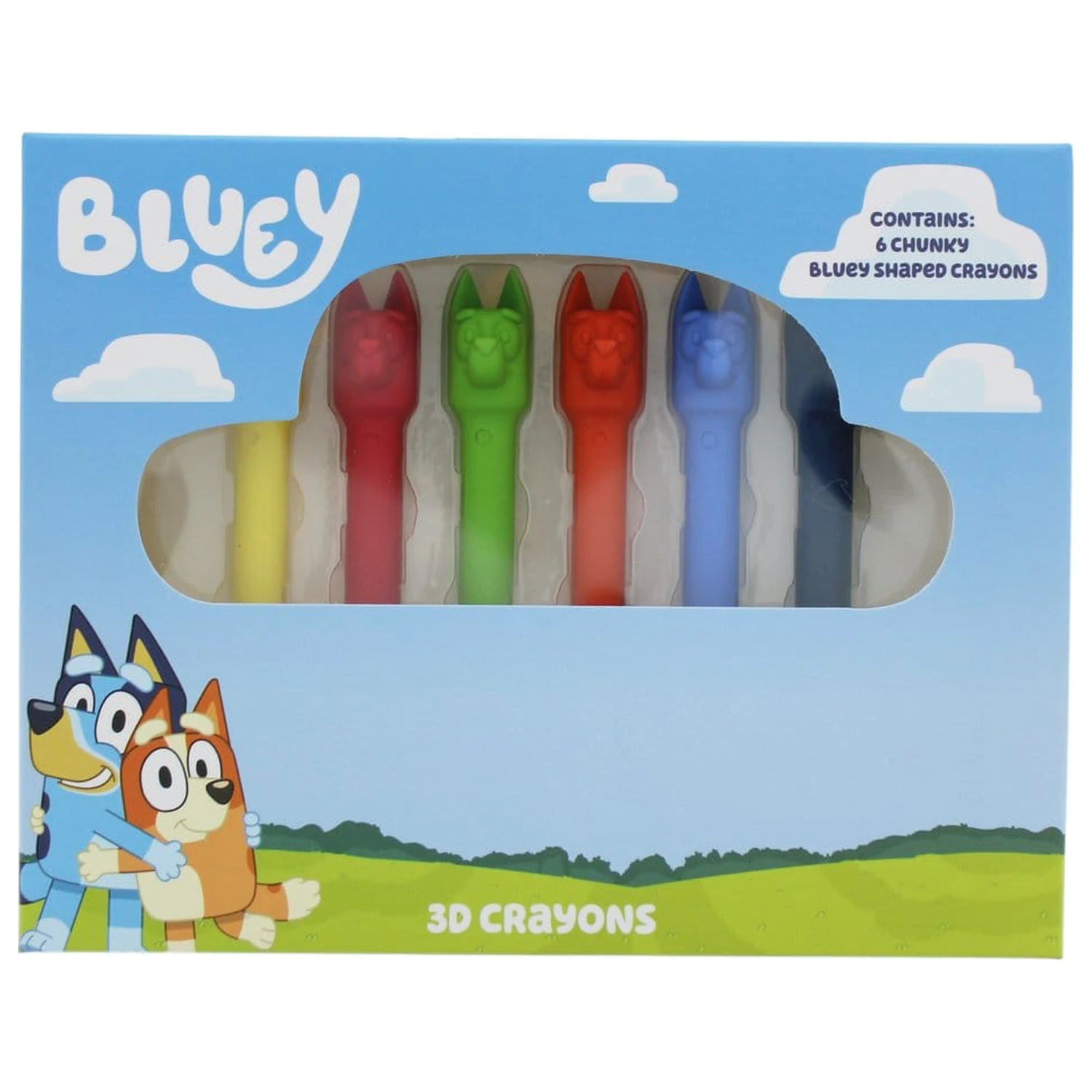 Bluey Voskové pastelky 6 kusů v balení fotografii produktu