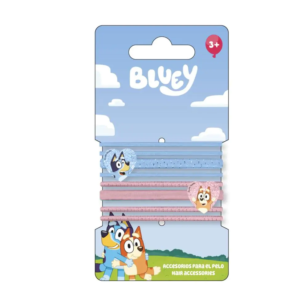 Bluey set 8 gumiček do vlasů fotografii produktu