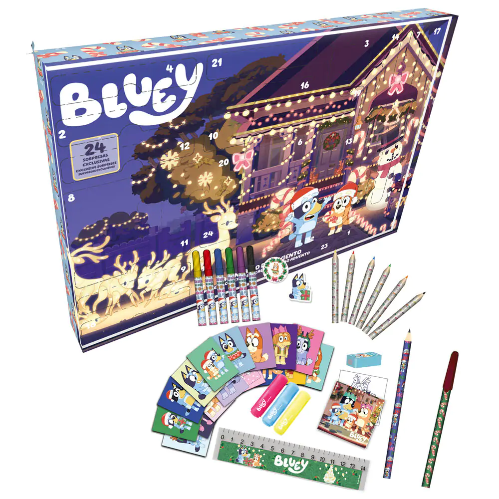 Bluey adventní kalendář fotografii produktu