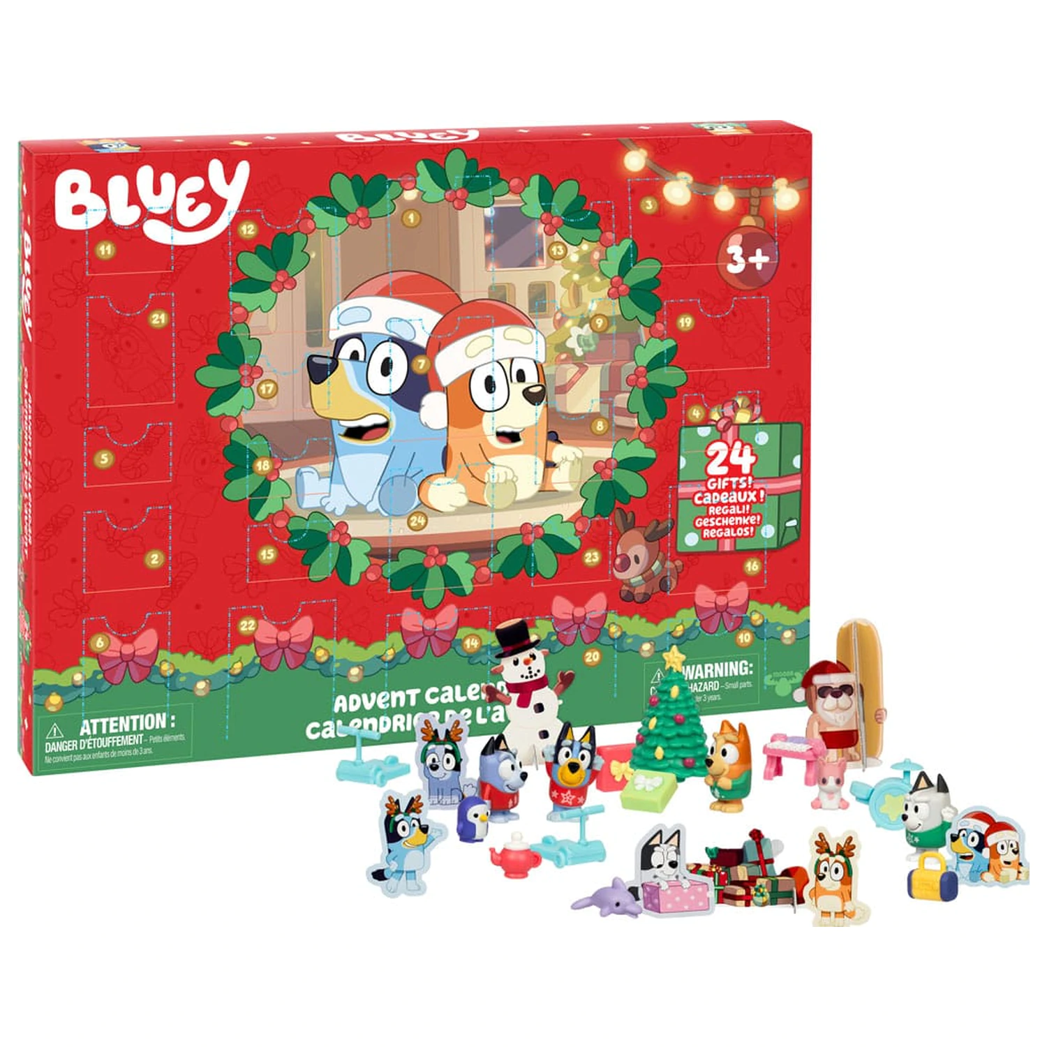 Bluey Adventní kalendář Mini figurky fotografii produktu