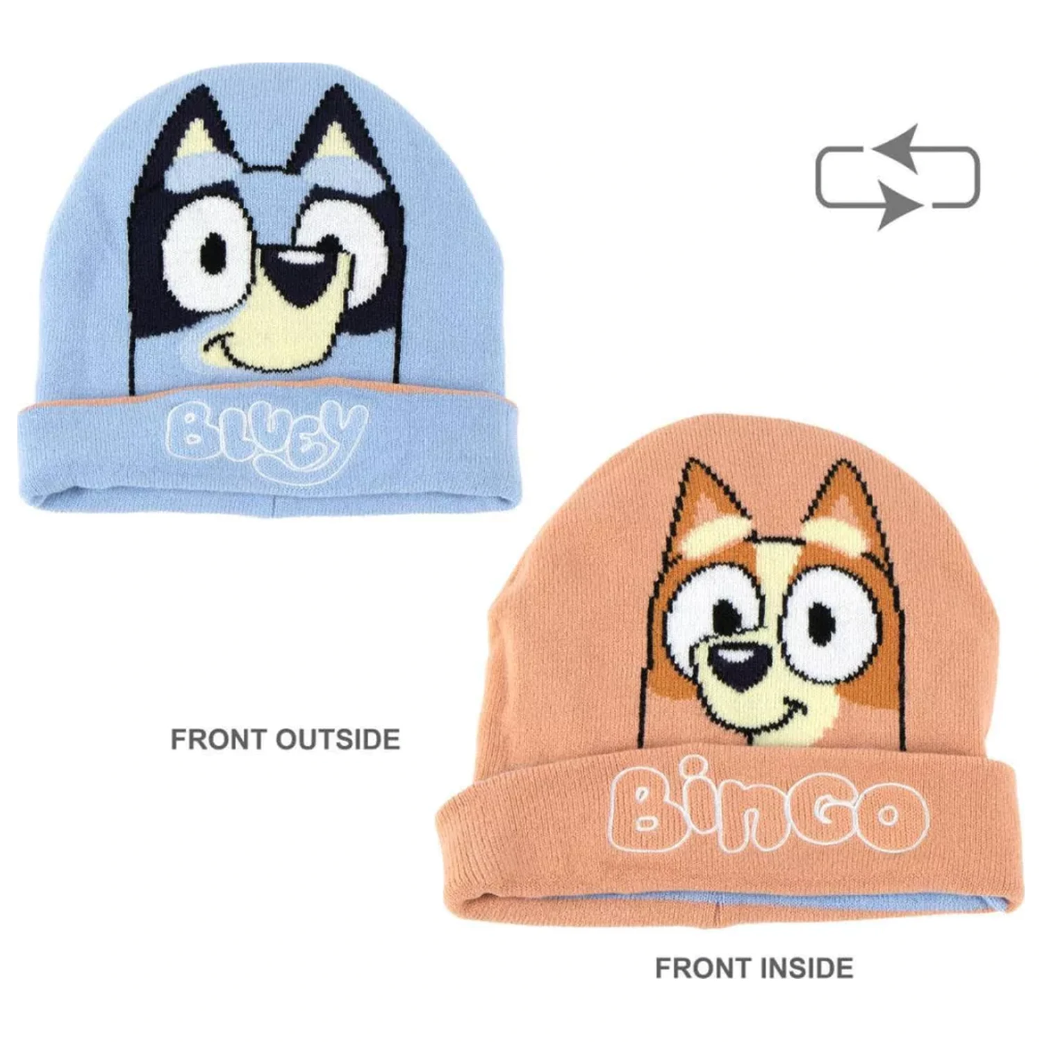 Bluey Bingo oboustranný dětský klobouk fotografii produktu