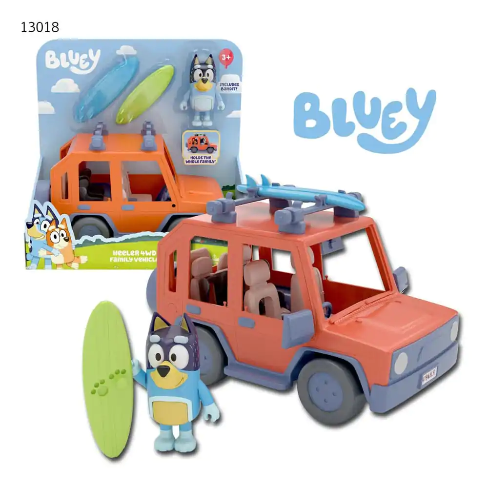 Akční figurka Bluey s vozidlem Bluey Family Cruiser fotografii produktu