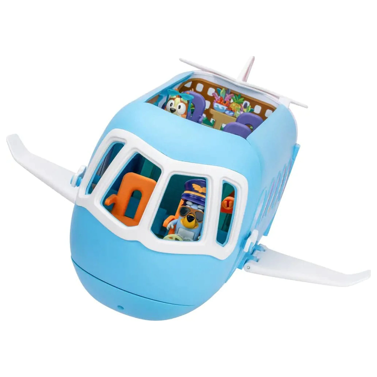 Bluey Mini Figure Playset Bluey Holiday 3v1 Set fotografii produktu