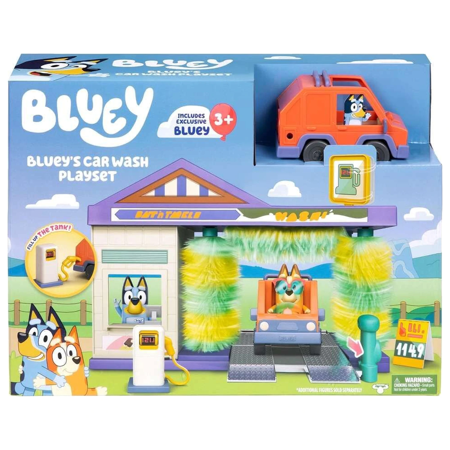 Bluey Myčka aut herní set fotografii produktu