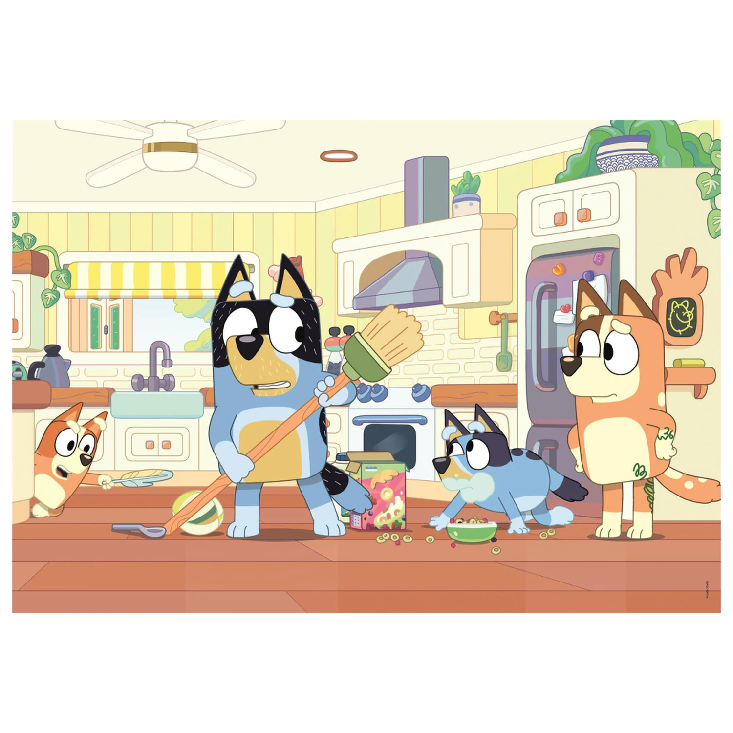 Bluey Čisticí 60dílné puzzle fotografii produktu